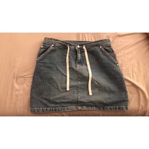 Jean Mini Skirt
